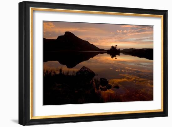 Cregennen Lakes Dawn, Snowdonia National Park, North Wales, Uk-null-Framed Giclee Print