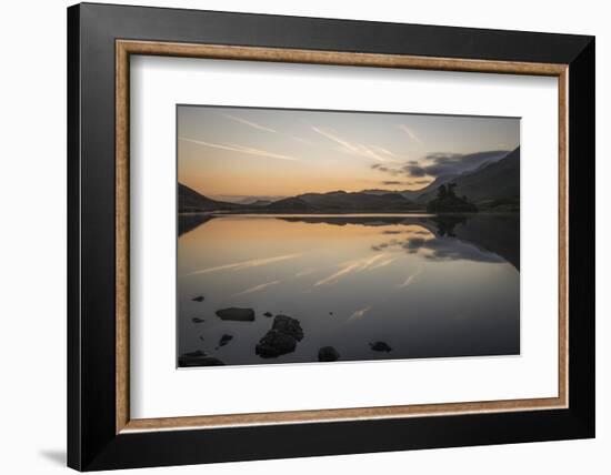 Creggenan Lake, North Wales, Wales, United Kingdom, Europe-Janette Hill-Framed Photographic Print