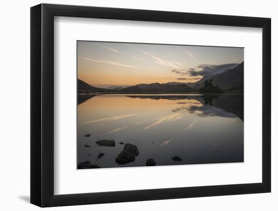 Creggenan Lake, North Wales, Wales, United Kingdom, Europe-Janette Hill-Framed Photographic Print