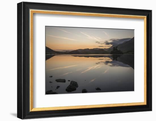 Creggenan Lake, North Wales, Wales, United Kingdom, Europe-Janette Hill-Framed Photographic Print