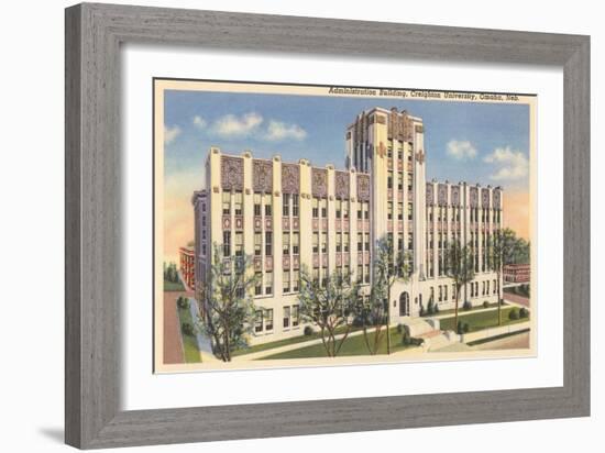 Creighton University, Omaha, Nebraska-null-Framed Art Print