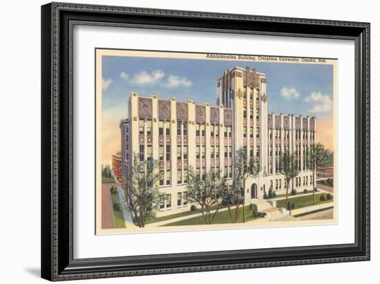 Creighton University, Omaha, Nebraska-null-Framed Art Print