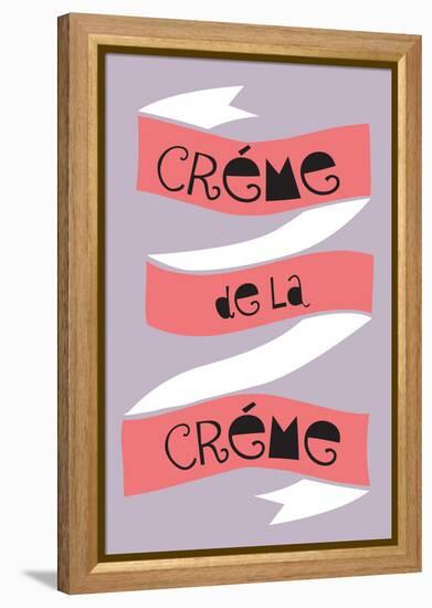 Crème De La Crème-null-Framed Stretched Canvas