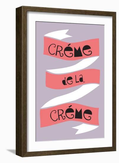 Crème De La Crème-null-Framed Art Print