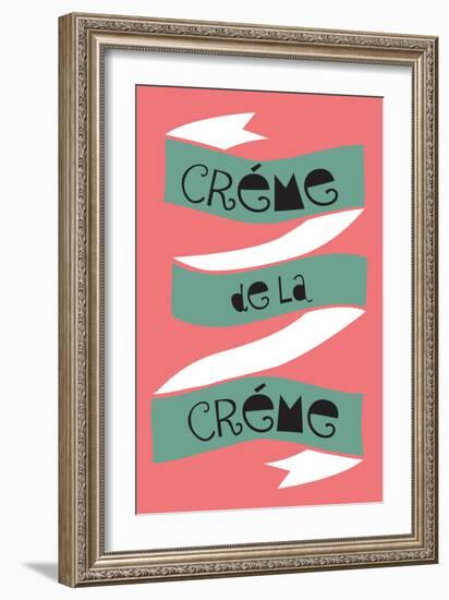 Crème De La Crème-null-Framed Art Print