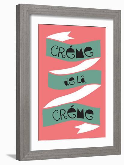 Crème De La Crème-null-Framed Art Print