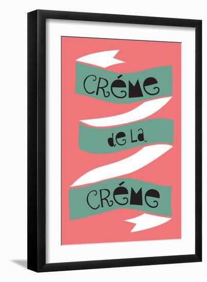 Crème De La Crème-null-Framed Art Print