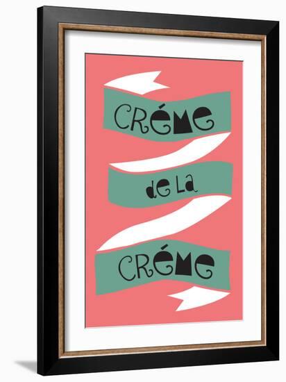 Crème De La Crème-null-Framed Art Print