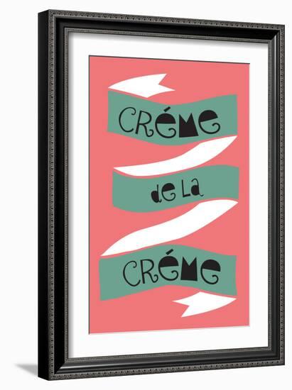 Crème De La Crème-null-Framed Art Print