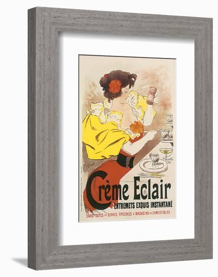 Creme Eclair, Entremets Exquis Instantane-null-Framed Art Print