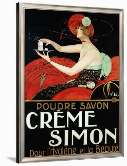 Creme Simon, ca. 1925-Vila-Framed Art Print