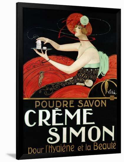 Creme Simon, ca. 1925-Vila-Framed Art Print