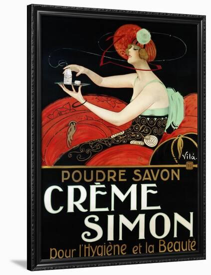 Creme Simon, ca. 1925-Vila-Framed Art Print