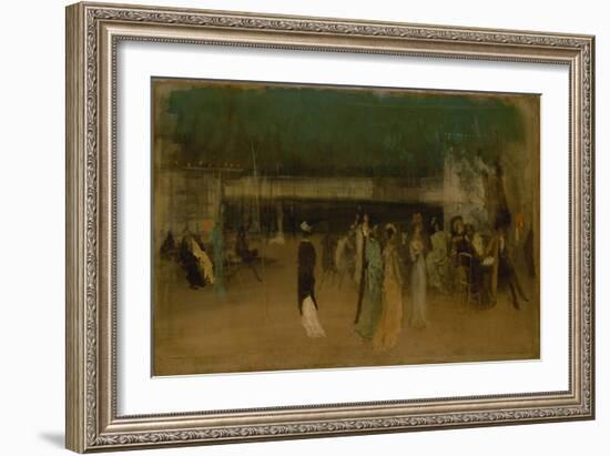 Cremorne Gardens, No. 2, c.1870-80-James Abbott McNeill Whistler-Framed Giclee Print