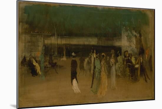 Cremorne Gardens, No. 2, c.1870-80-James Abbott McNeill Whistler-Mounted Giclee Print