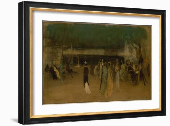 Cremorne Gardens, No. 2, c.1870-80-James Abbott McNeill Whistler-Framed Giclee Print