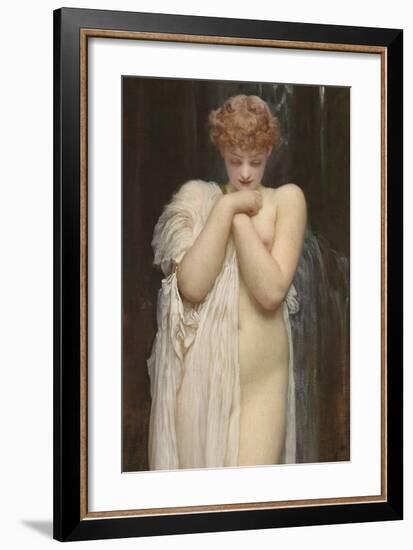 Crenaia, The Nymph of the Dargle - Detail-Frederick Leighton-Framed Premium Giclee Print