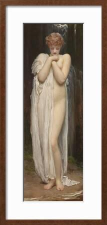 Greeting Card Frederic Lord Leighton: Crenaia the Nymph of the Dargle 1880
