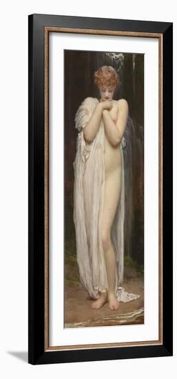 Crenaia, The Nymph of the Dargle-Lord Frederic Leighton-Framed Giclee Print