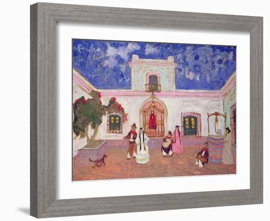 Creole Dance, before 1927-Pedro Figari-Framed Giclee Print