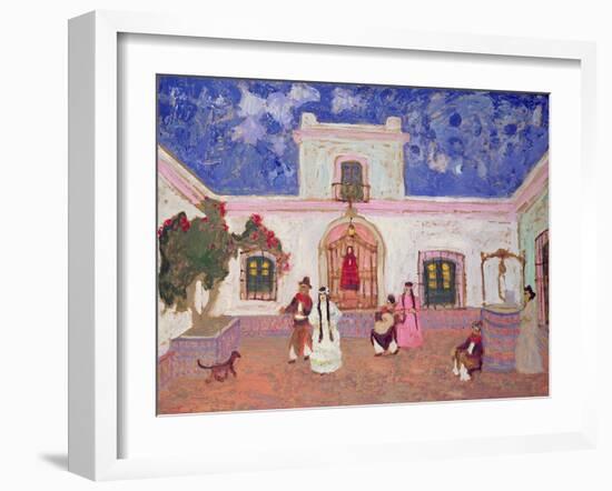 Creole Dance, before 1927-Pedro Figari-Framed Giclee Print