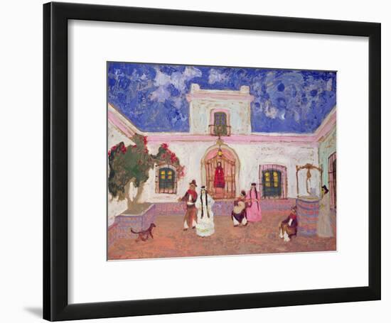 Creole Dance, before 1927-Pedro Figari-Framed Giclee Print