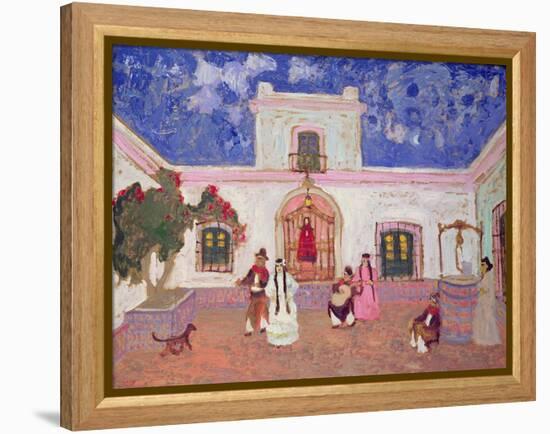 Creole Dance, before 1927-Pedro Figari-Framed Premier Image Canvas