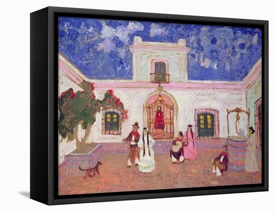 Creole Dance, before 1927-Pedro Figari-Framed Premier Image Canvas