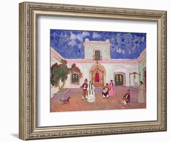 Creole Dance, before 1927-Pedro Figari-Framed Giclee Print