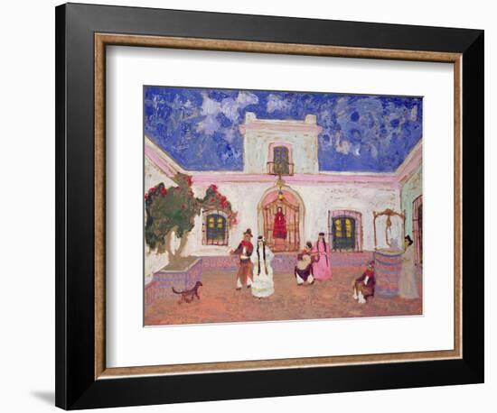 Creole Dance, before 1927-Pedro Figari-Framed Giclee Print