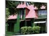 Creole House, Victoria, Island of Mahe, Seychelles, Indian Ocean, Africa-Bruno Barbier-Mounted Photographic Print