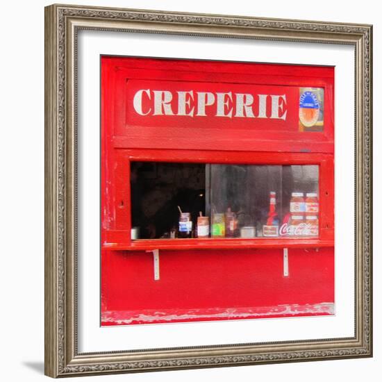 Creperie-Tosh-Framed Art Print