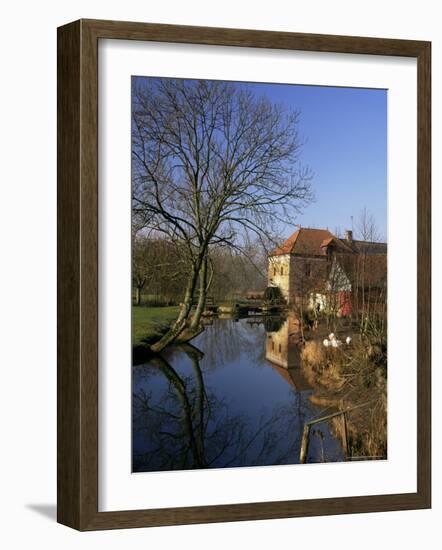 Crequoise Valley Near Montreuil, Nord Pas De Calais, France-Michael Busselle-Framed Photographic Print