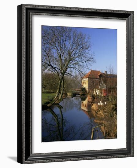 Crequoise Valley Near Montreuil, Nord Pas De Calais, France-Michael Busselle-Framed Photographic Print