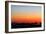 Crescent at Sunset-Douglas Taylor-Framed Photographic Print