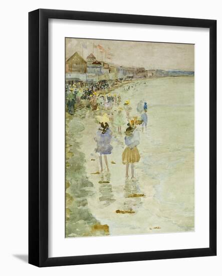 Crescent Beach, 1896-Maurice Brazil Prendergast-Framed Giclee Print