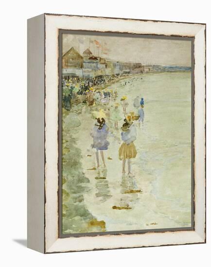 Crescent Beach, 1896-Maurice Brazil Prendergast-Framed Premier Image Canvas