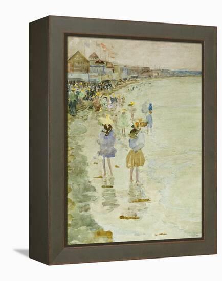 Crescent Beach, 1896-Maurice Brazil Prendergast-Framed Premier Image Canvas