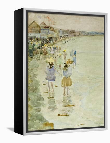 Crescent Beach, 1896-Maurice Brazil Prendergast-Framed Premier Image Canvas