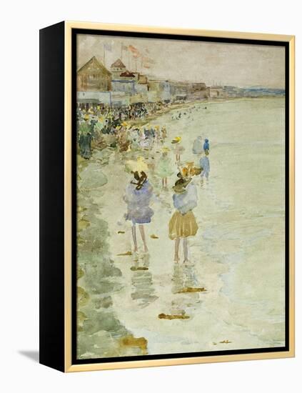 Crescent Beach, 1896-Maurice Brazil Prendergast-Framed Premier Image Canvas