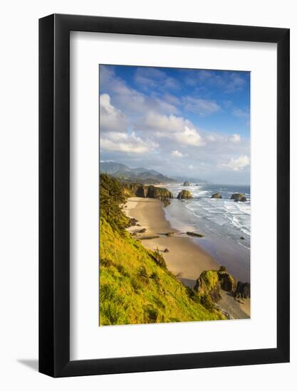 Crescent Beach at Ecola State Park in Cannon Beach, Oregon, USA-Chuck Haney-Framed Photographic Print