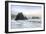 Crescent Beach Waves 1-Alan Blaustein-Framed Photographic Print