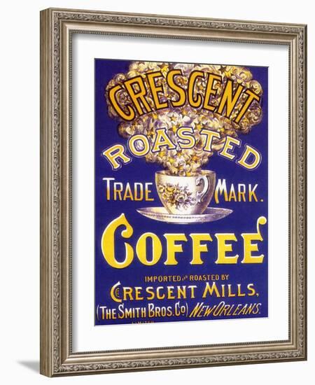 Crescent Coffee-Smith Brothers-Framed Art Print