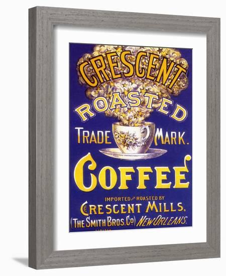 Crescent Coffee-Smith Brothers-Framed Art Print