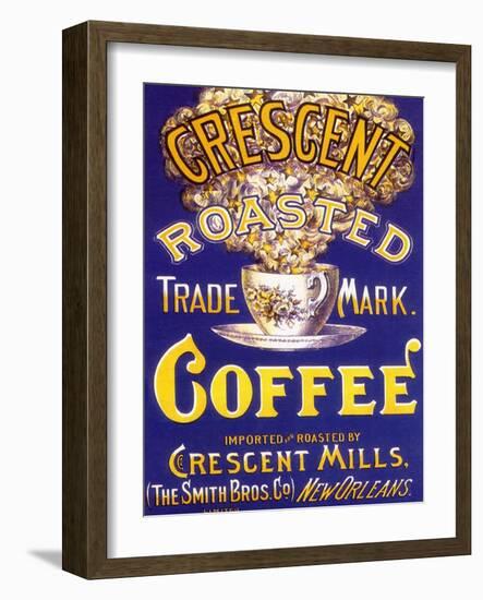 Crescent Coffee-Smith Brothers-Framed Art Print