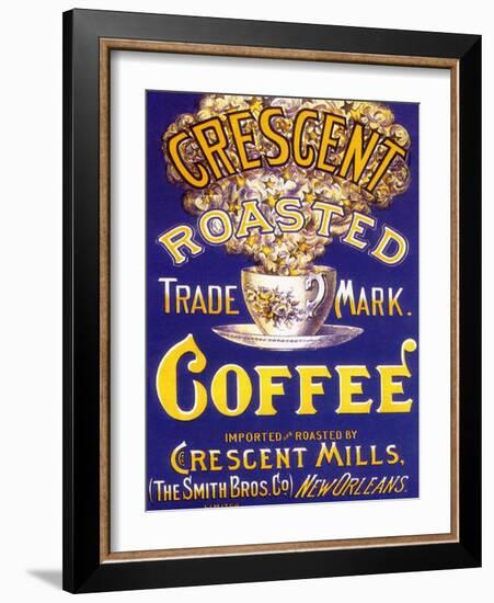 Crescent Coffee-Smith Brothers-Framed Art Print