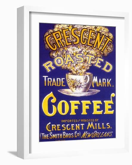 Crescent Coffee-Smith Brothers-Framed Art Print