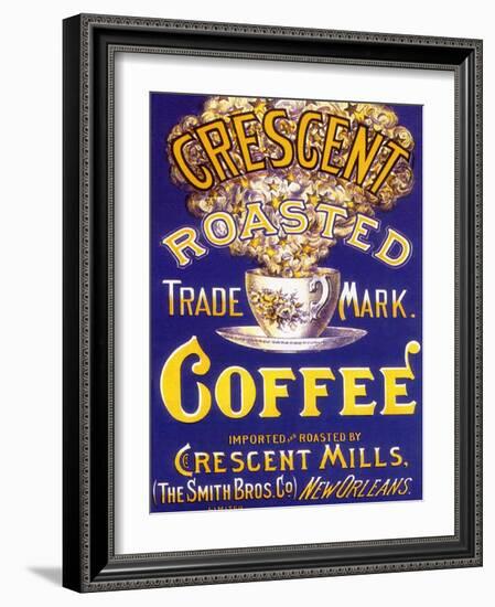 Crescent Coffee-Smith Brothers-Framed Art Print