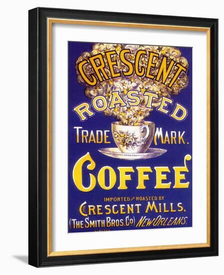 Crescent Coffee-Smith Brothers-Framed Art Print