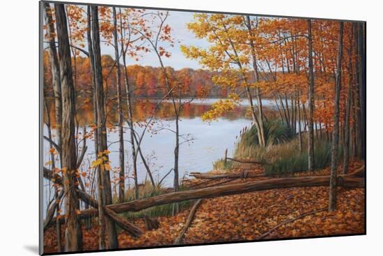 Crescent Lake-Bruce Dumas-Mounted Giclee Print